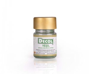 Yeşil Renk Yağ Bazlı Gıda Renklendirici - Decol